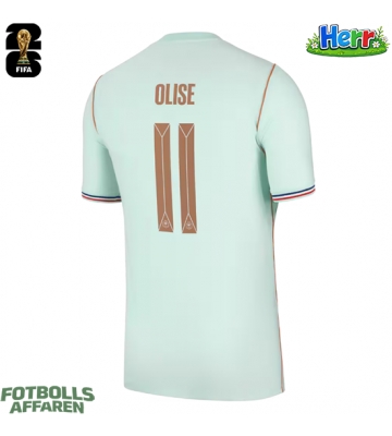 Frankrike Michael Olise #11 Bortatröja VM 2026 Kortärmad